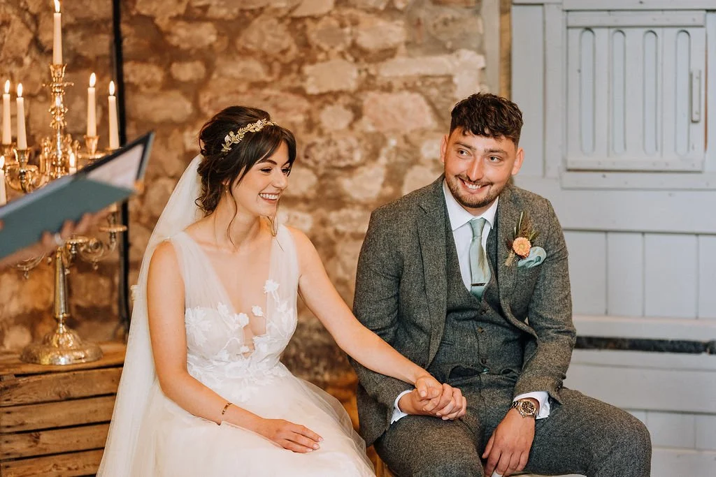 Happy Wedding Anniversary Abi + Jack!

It's always an honour when a relative asks me to create their wedding ceremony - and doubly so when it's a fellow wedding industry professional! I hope you're celebrating as a family today and finding time to re