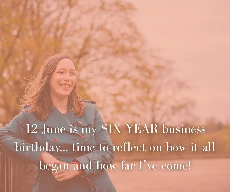 It's my 6 year business birthday today, and definitely a moment to reflect on how far I've come! 

I'm so proud of every ceremony I've created, and I remember every couple and every family's story distinctly. Tonight I'll be enjoying a shandy in a pu