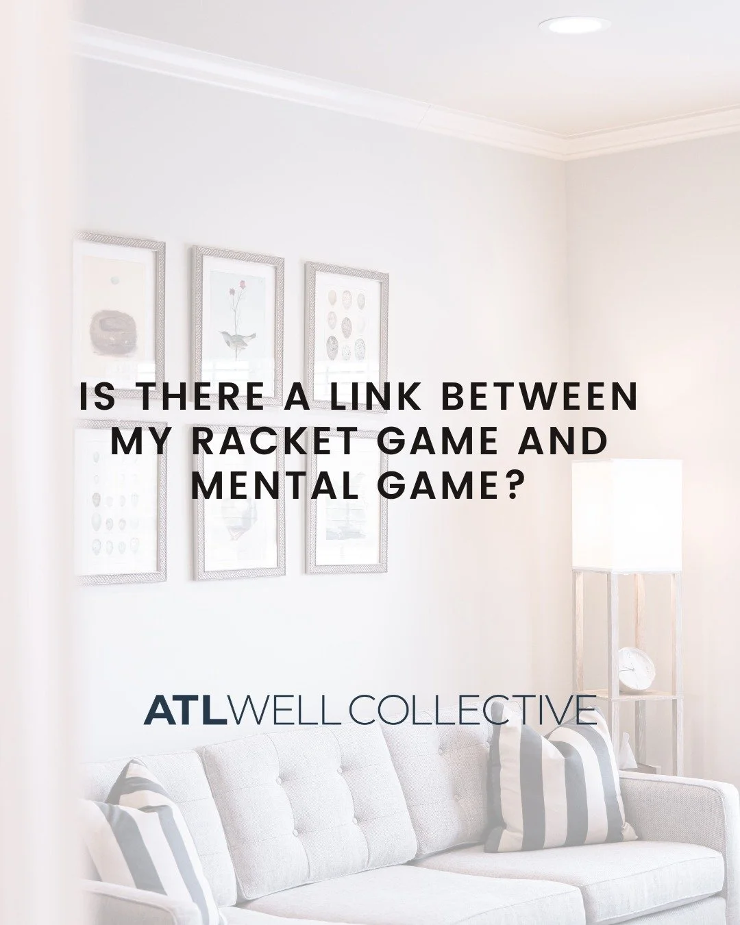 ON THE BLOG - The Surprising Link Between Your Racket Game and Your Mental Game by Jill Sebaugh, LCSW, QCSW, BC-TMH, CFSW

Your tennis or pickleball game is more than just a sport&mdash;it&rsquo;s a mirror of your mindset. How you handle mistakes, pr