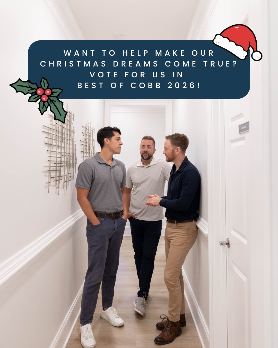 Cast your votes now to help us get our Christmas wish! Vote Atlanta Wellness Collective for Best Therapy Group in the Best of Cobb 2026 Competition! 

mdjonline.com/cobblife/bestof

#LiveLifeWell #AtlantaCounseling