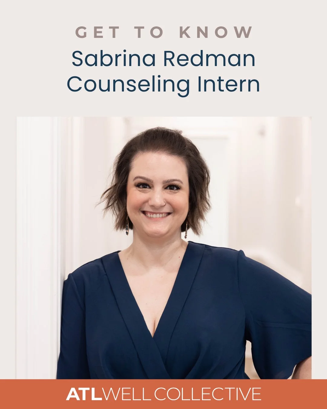 ✨ Meet Sabrina Redman, Counseling Intern! Sabrina is a compassionate guide for individuals and couples seeking healing, growth, and deeper connection. Sabrina creates a warm, holistic space where clients feel truly seen and supported as they navigate