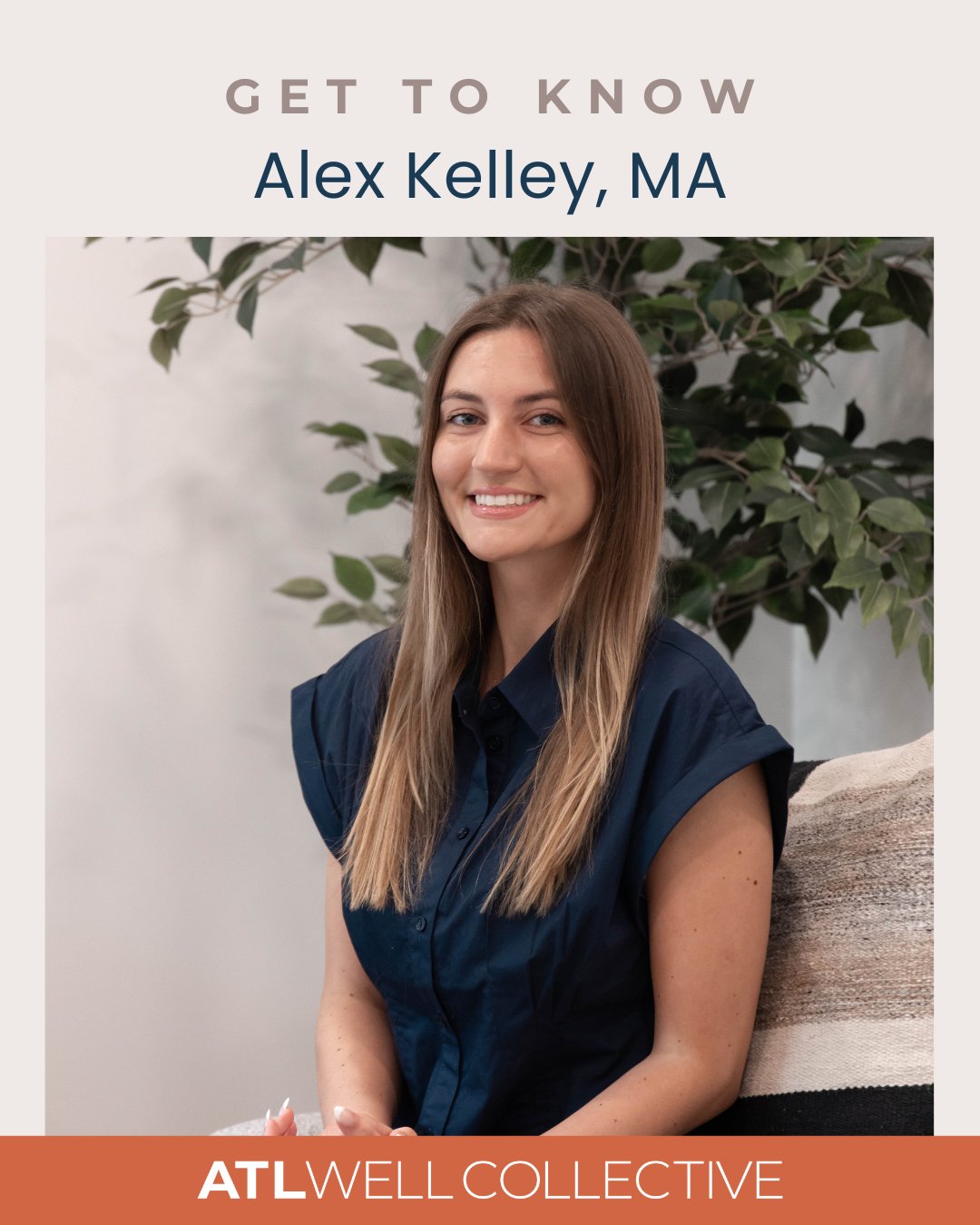 Meet Alex Kelley, MA in Marietta! 

Alex is deeply passionate about walking alongside children, teens, and adults as they navigate the ups and downs of life. Whether it&rsquo;s anxiety, depression, trauma, ADHD, Borderline Personality Disorder (BPD),
