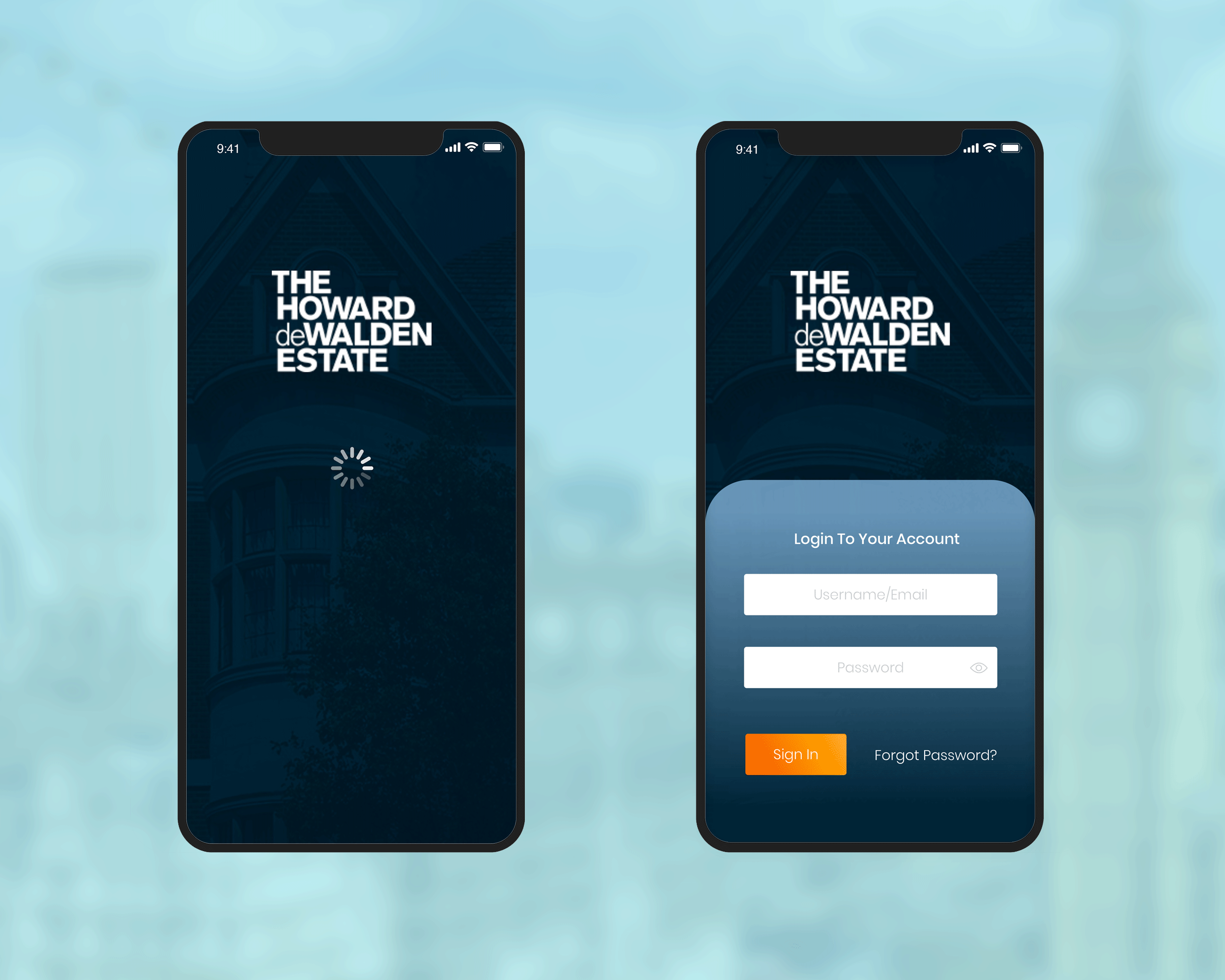 App Design for London Estate Agent