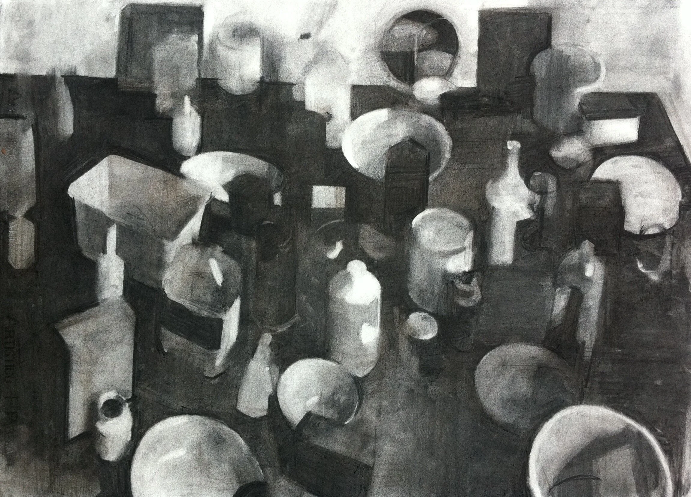 Arrangement on a Floor III