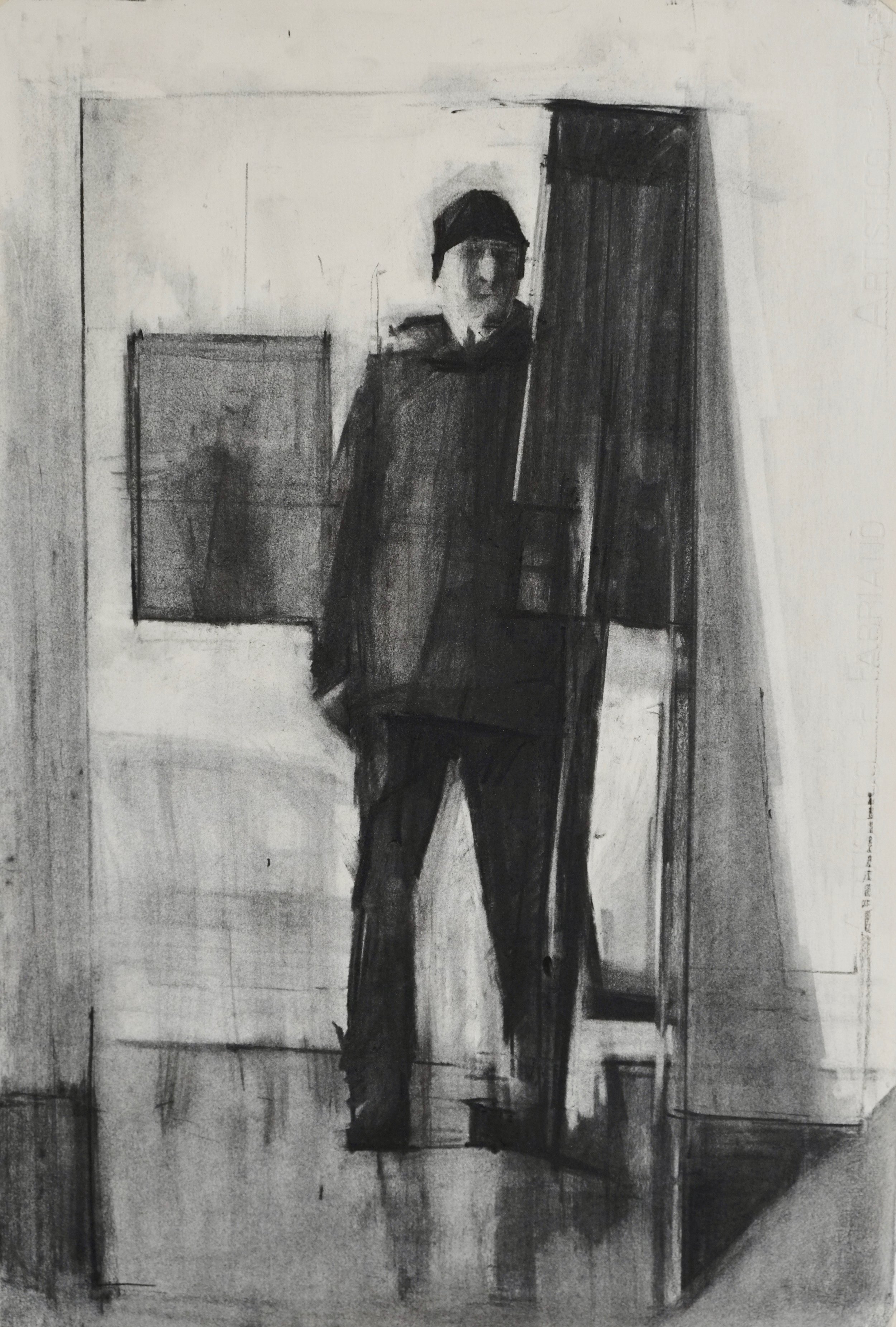 Self Behind the Easel