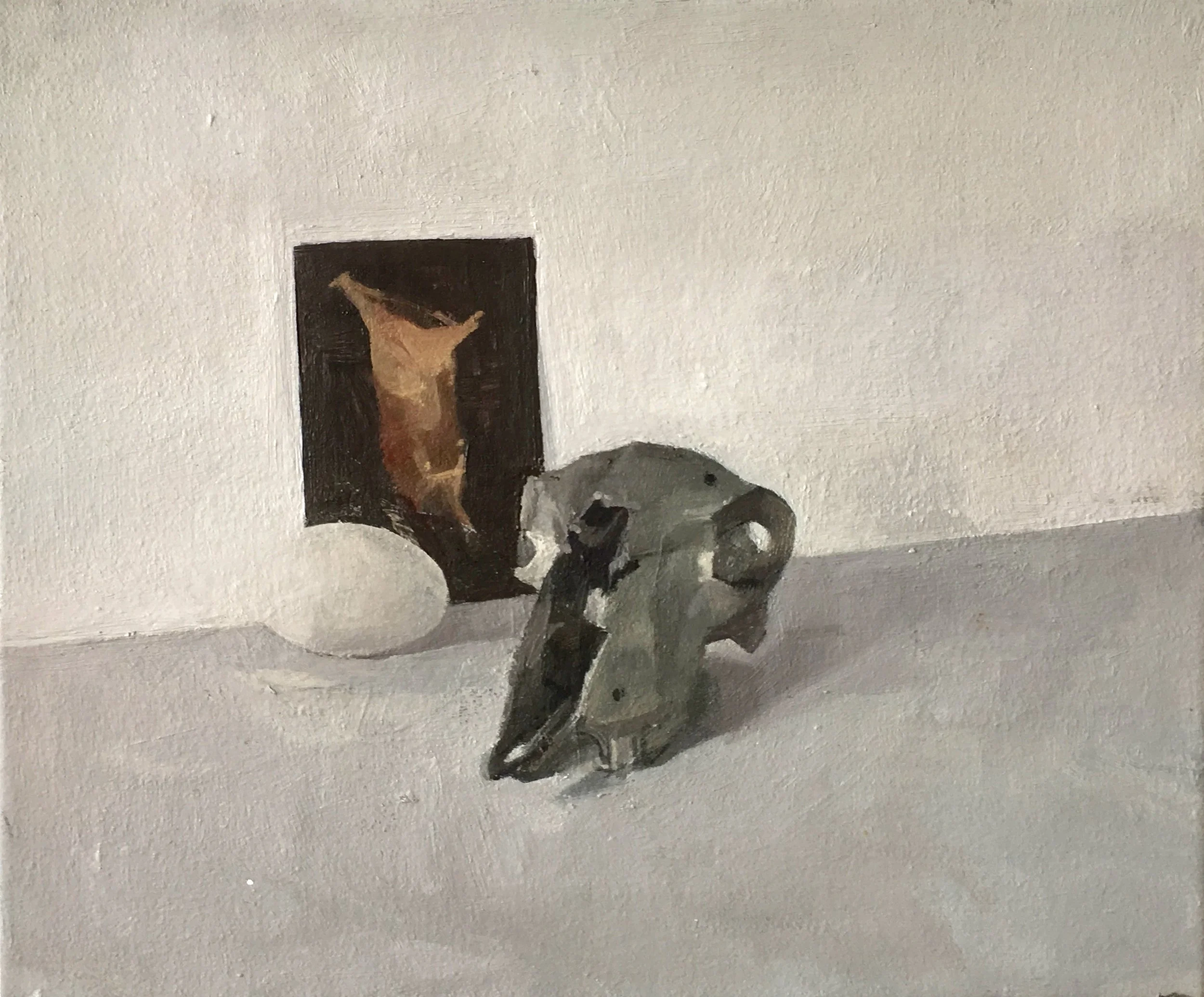 Sheep Skull and Egg