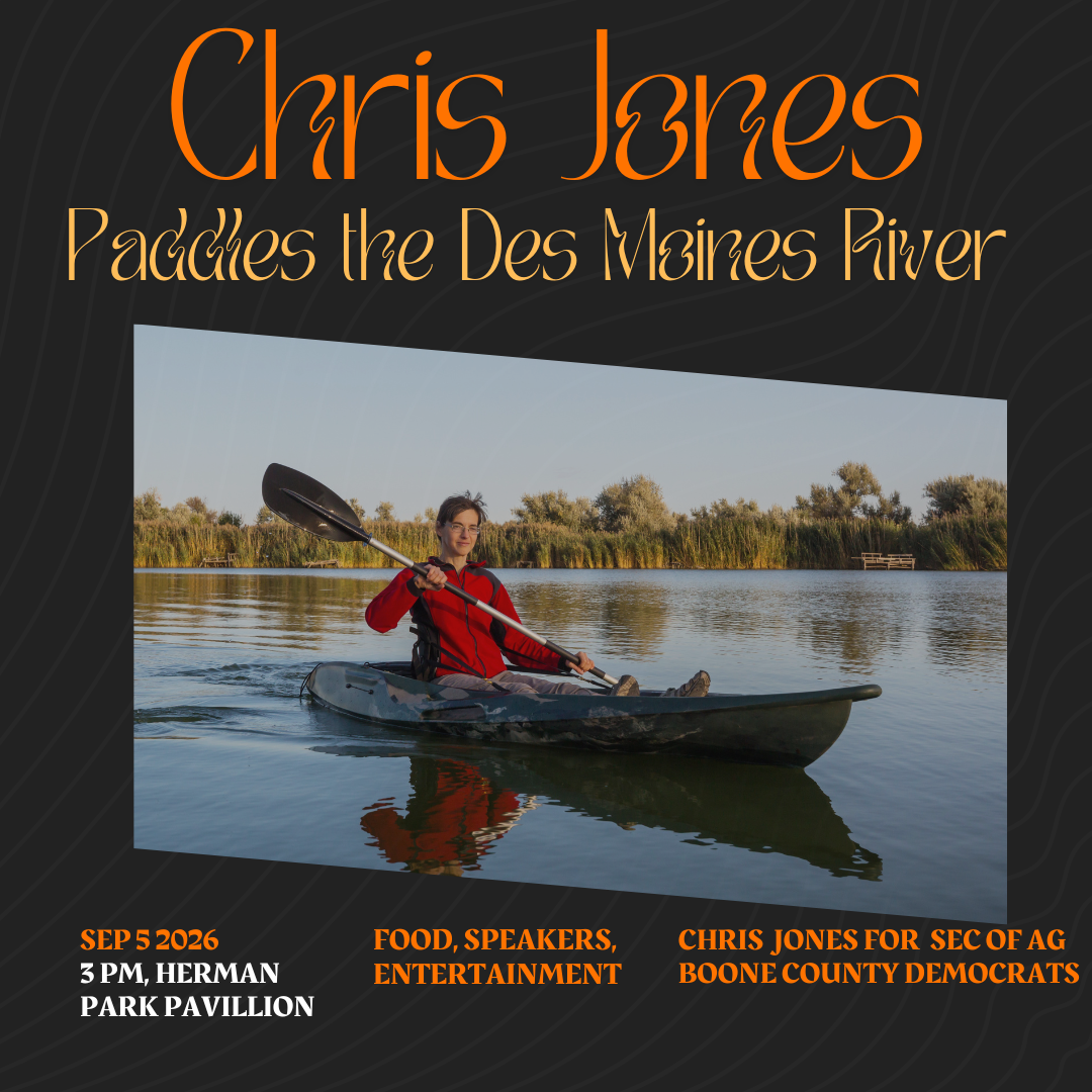Chris Jones Water Quality Flotilla