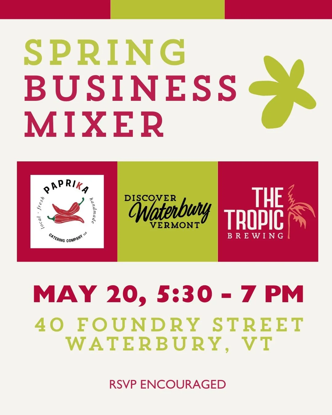 Spring Business Mixer