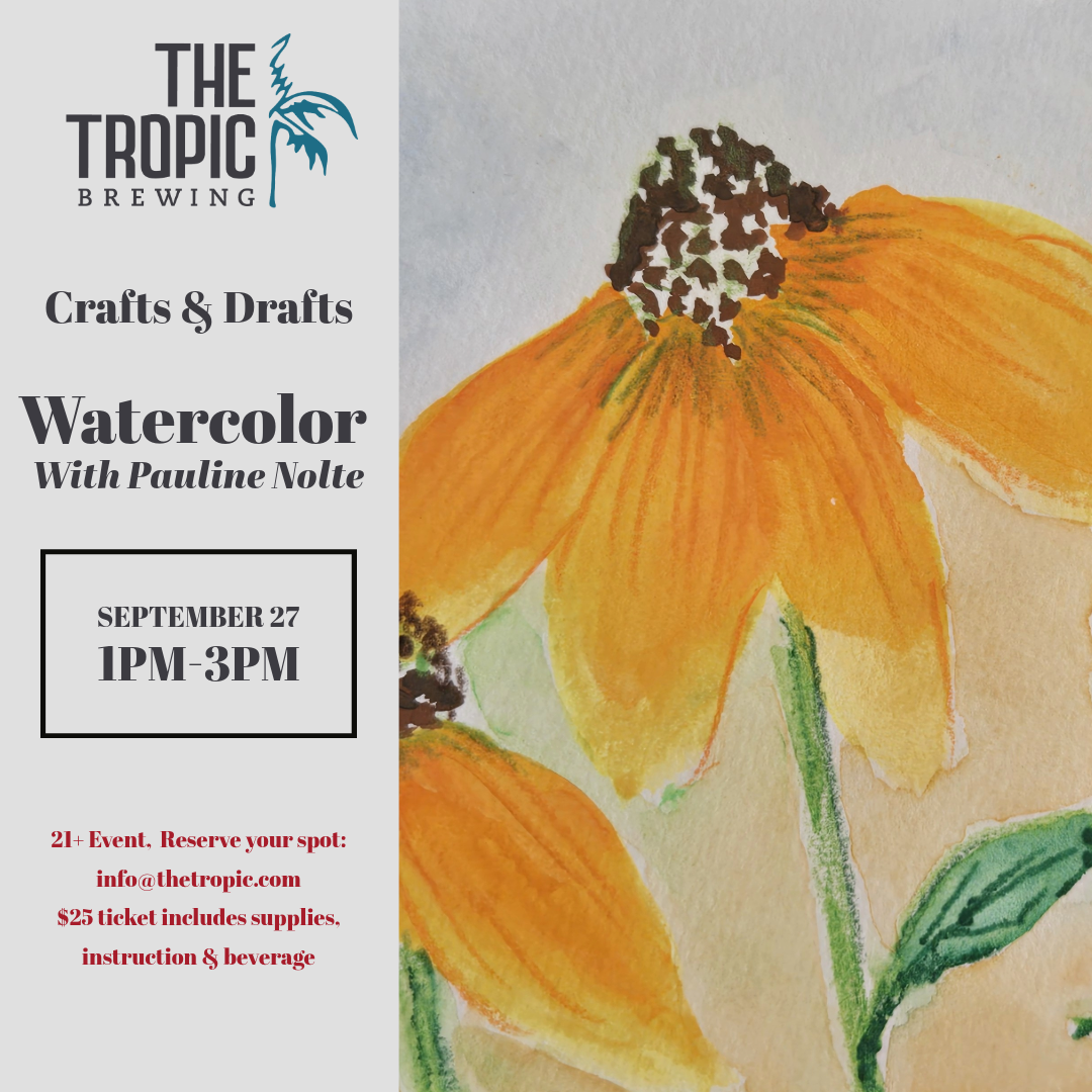Crafts &amp; Drafts - Watercolor!