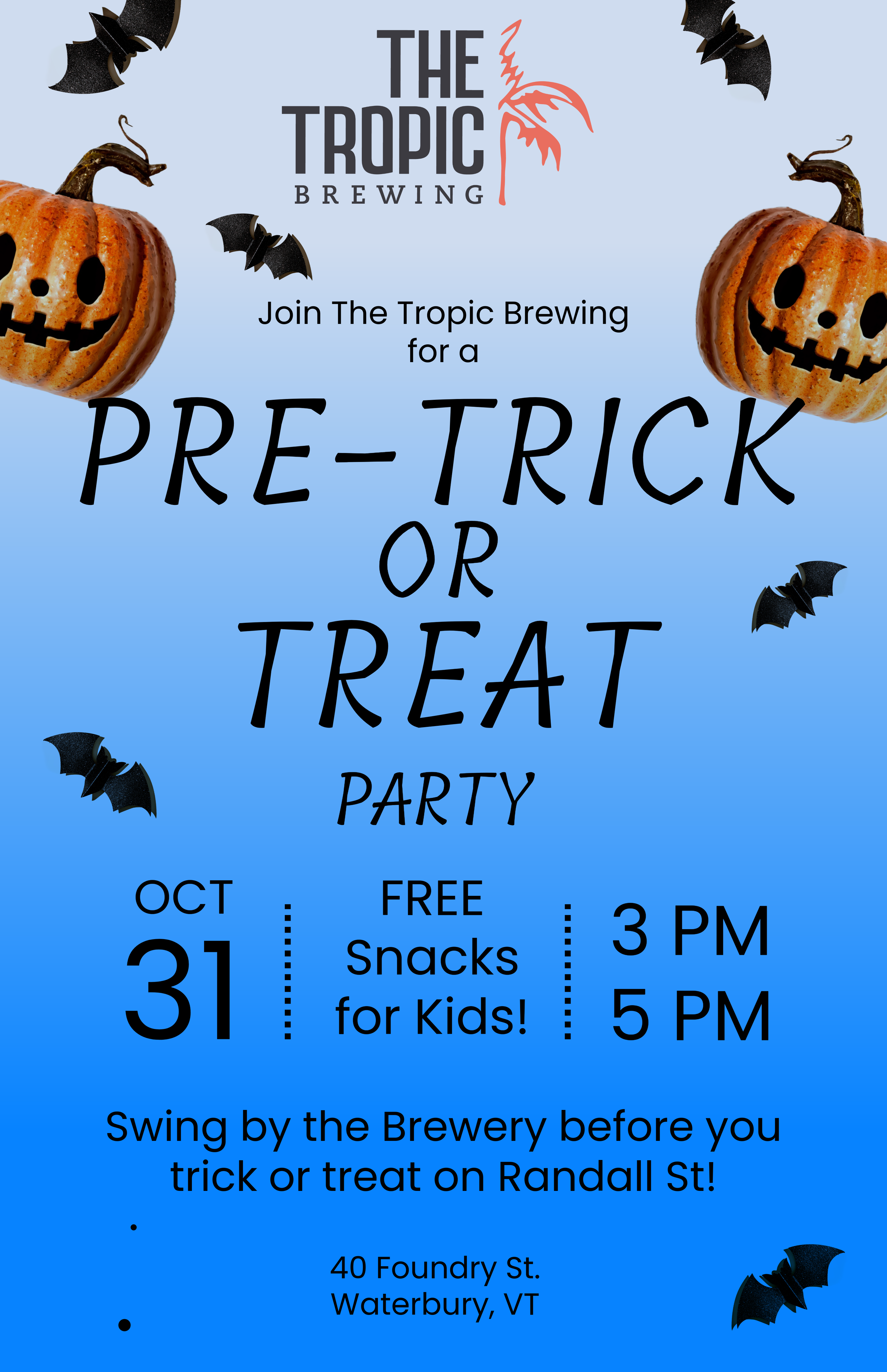 Pre-Trick or Treat Party