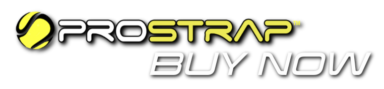 Prostap logo with buy now message on a black background.