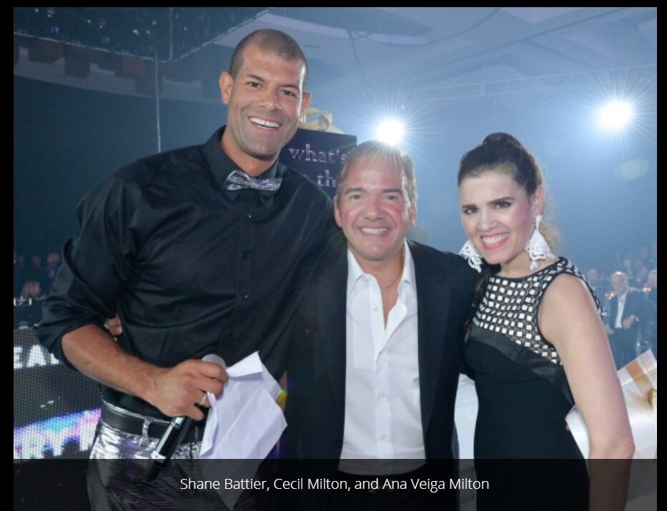 Big Brothers Big Sisters of Miami Dream Gala, with Shane Battier.