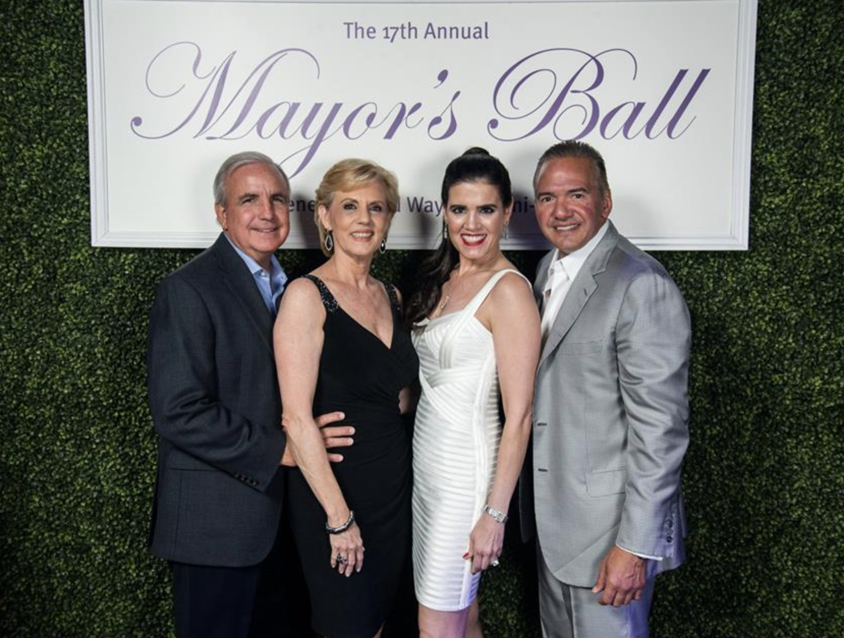United Way's Mayor's Ball, in honor of Mayor Carlos Gimenez