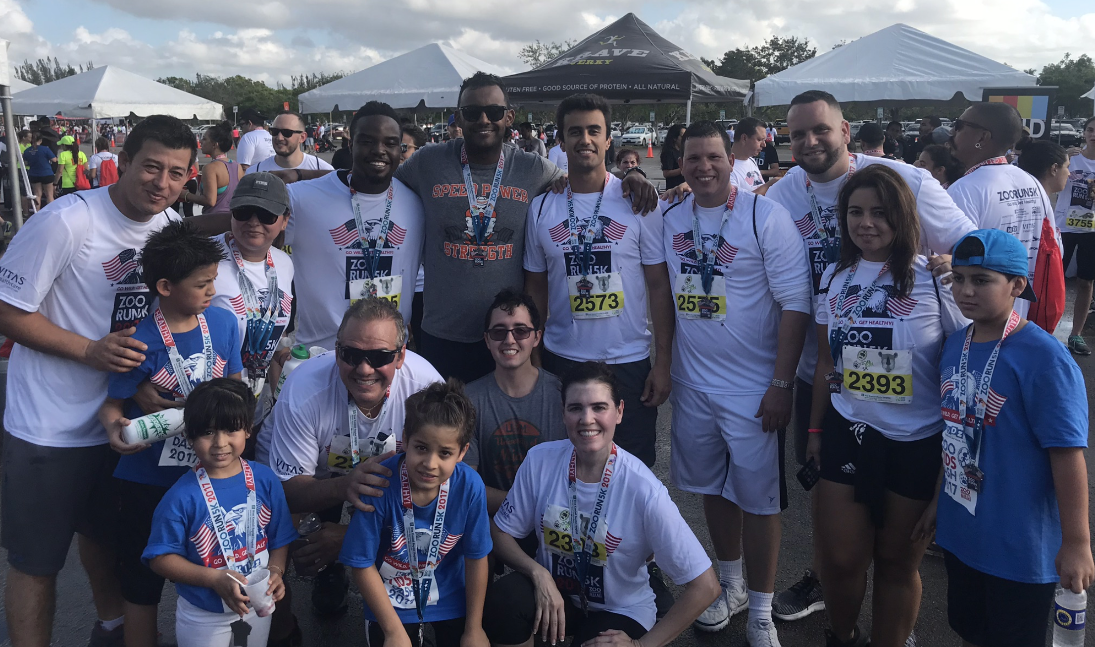 The UPM family taking on the Zoo Miami 5K for the third year in a row!