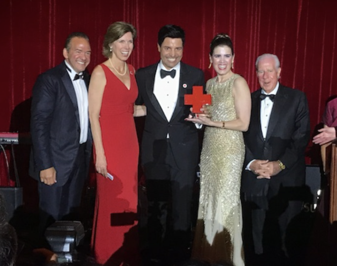 Ana and Cecil Milton representing the José Milton Foundation as Ball Chairs.
