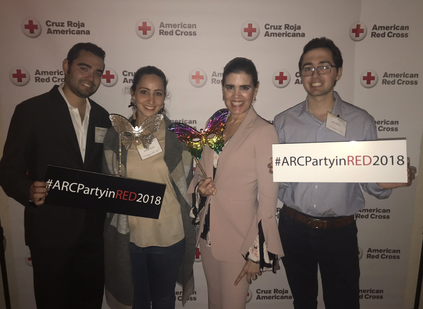 American Red Cross Event to promote the first #PartyInRed, the gala's after party for eager young professionals excited to get involved in our community.