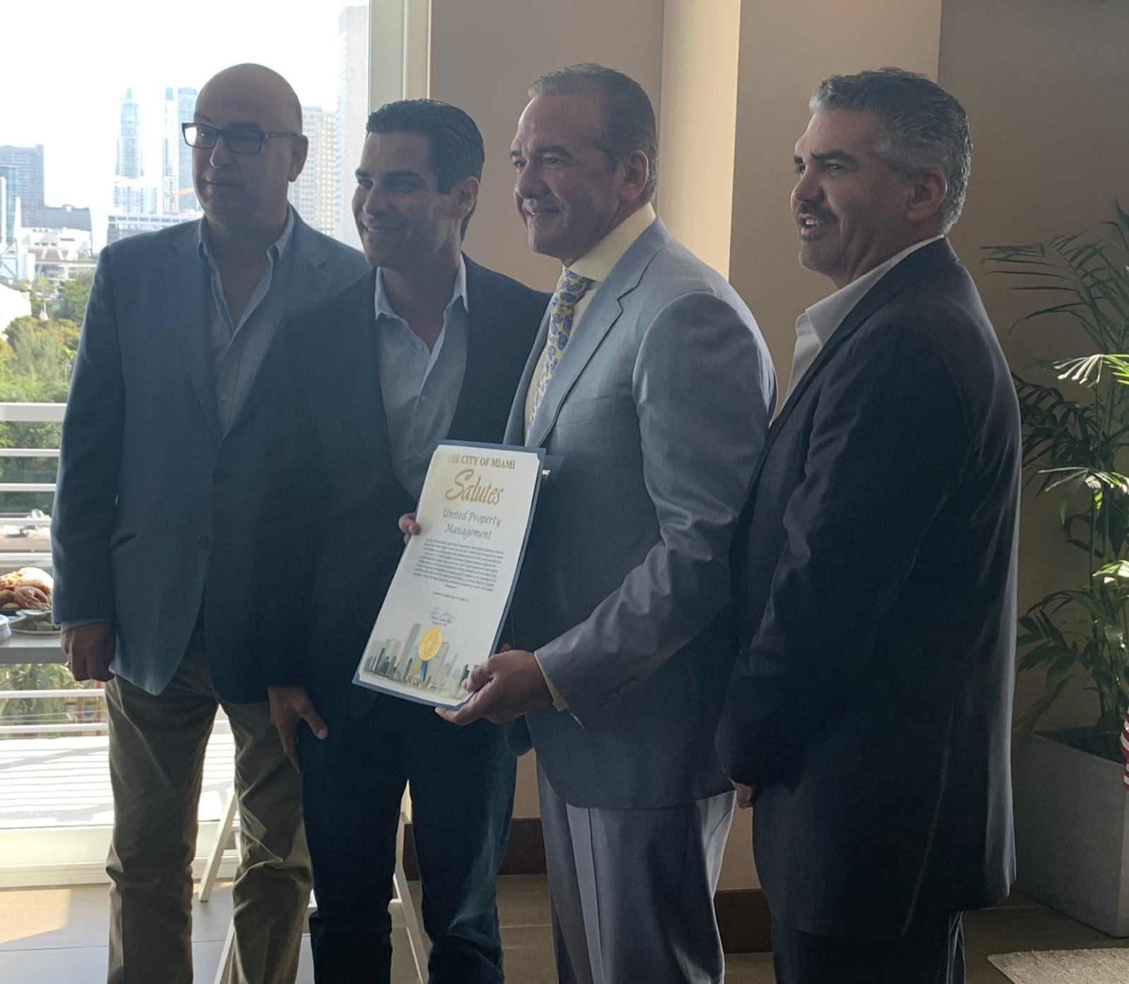 UPM CARES program for Active Military Personnel recognized by the Mayor of Miami and the community of South Florida.