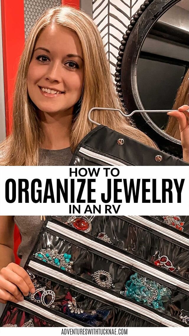 Janae from Adventures with TuckNae shares tips to store jewelry in your RV