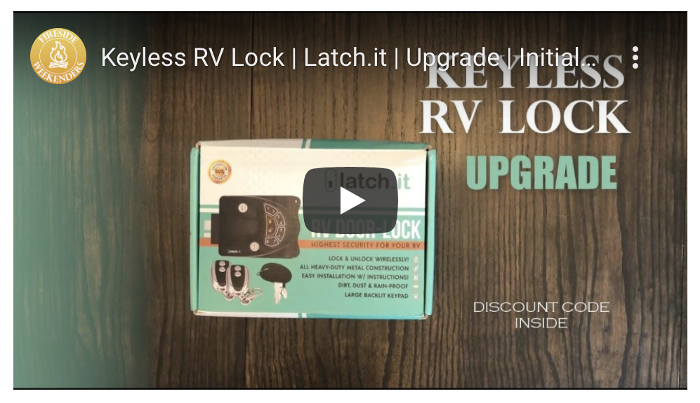 How to install rv lock by latch.it