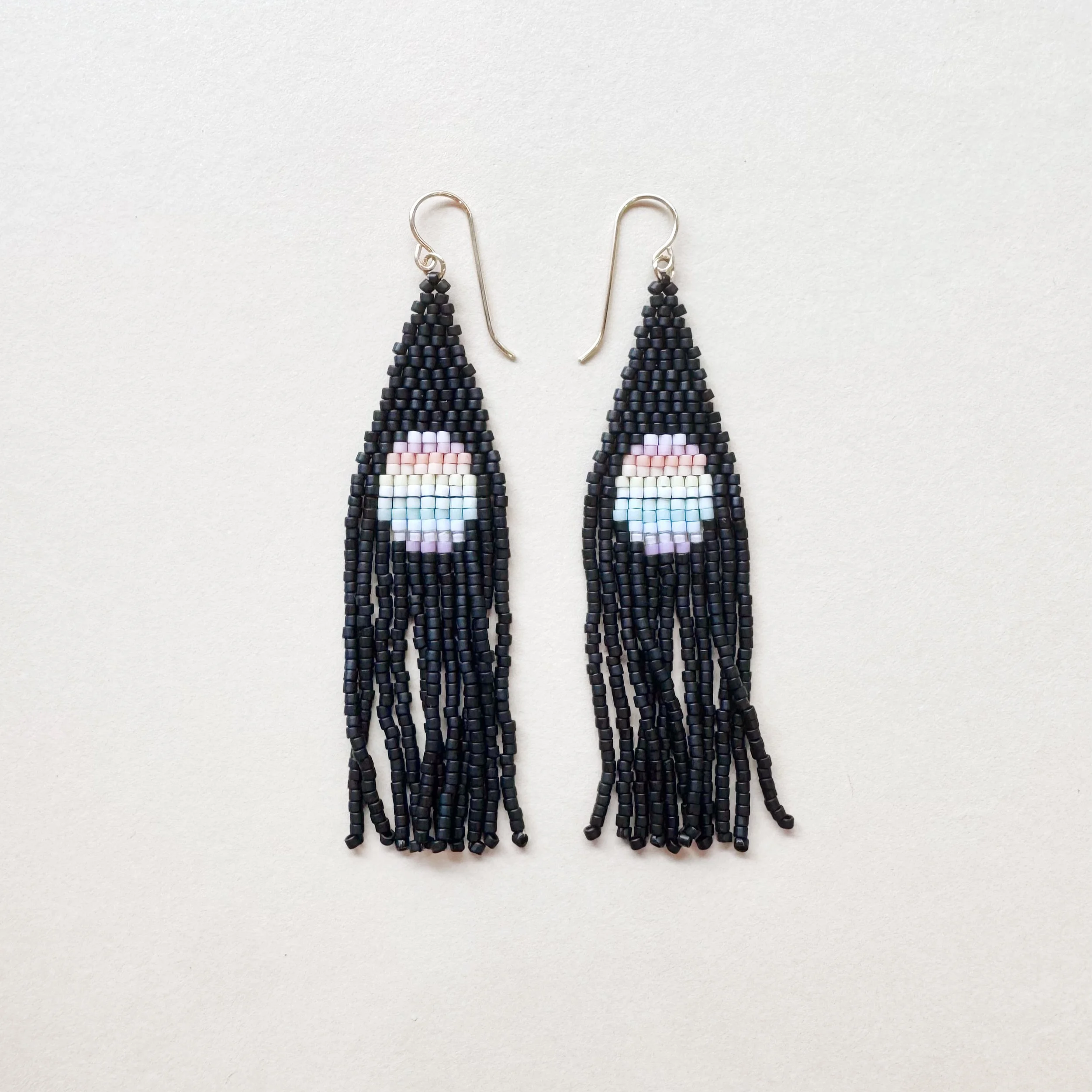 Onyx Moon earrings
