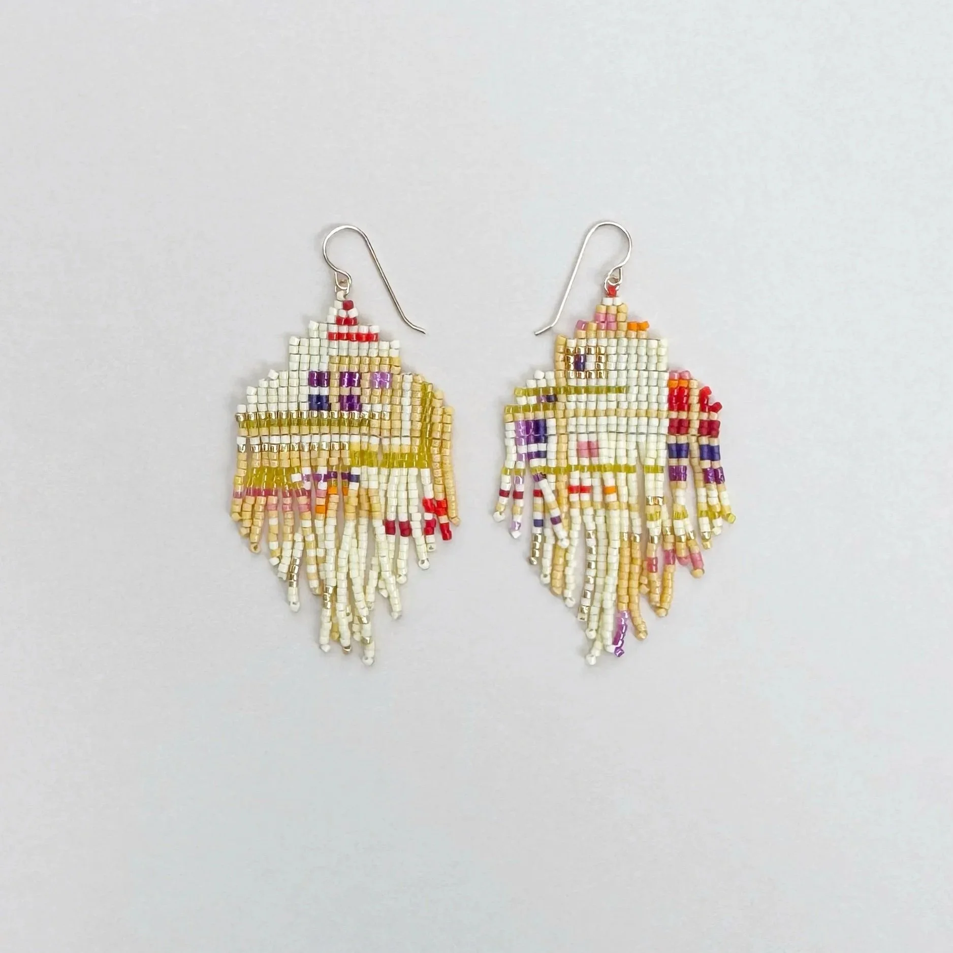 Canary Leaf earrings