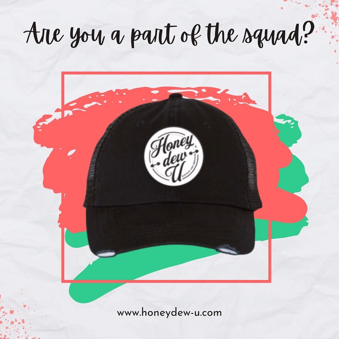 What are you waiting for? #elevate

🛍 HDU Baseball Cap available for presale now. Link in bio or visit www.honeydew-u.com