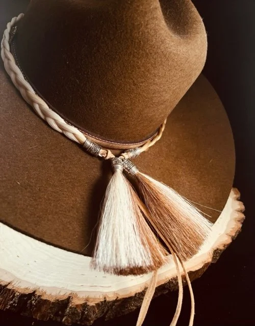 Custom 2 Cord Horsehair Hat Bands (USA Made) - Watson's Hat Shop