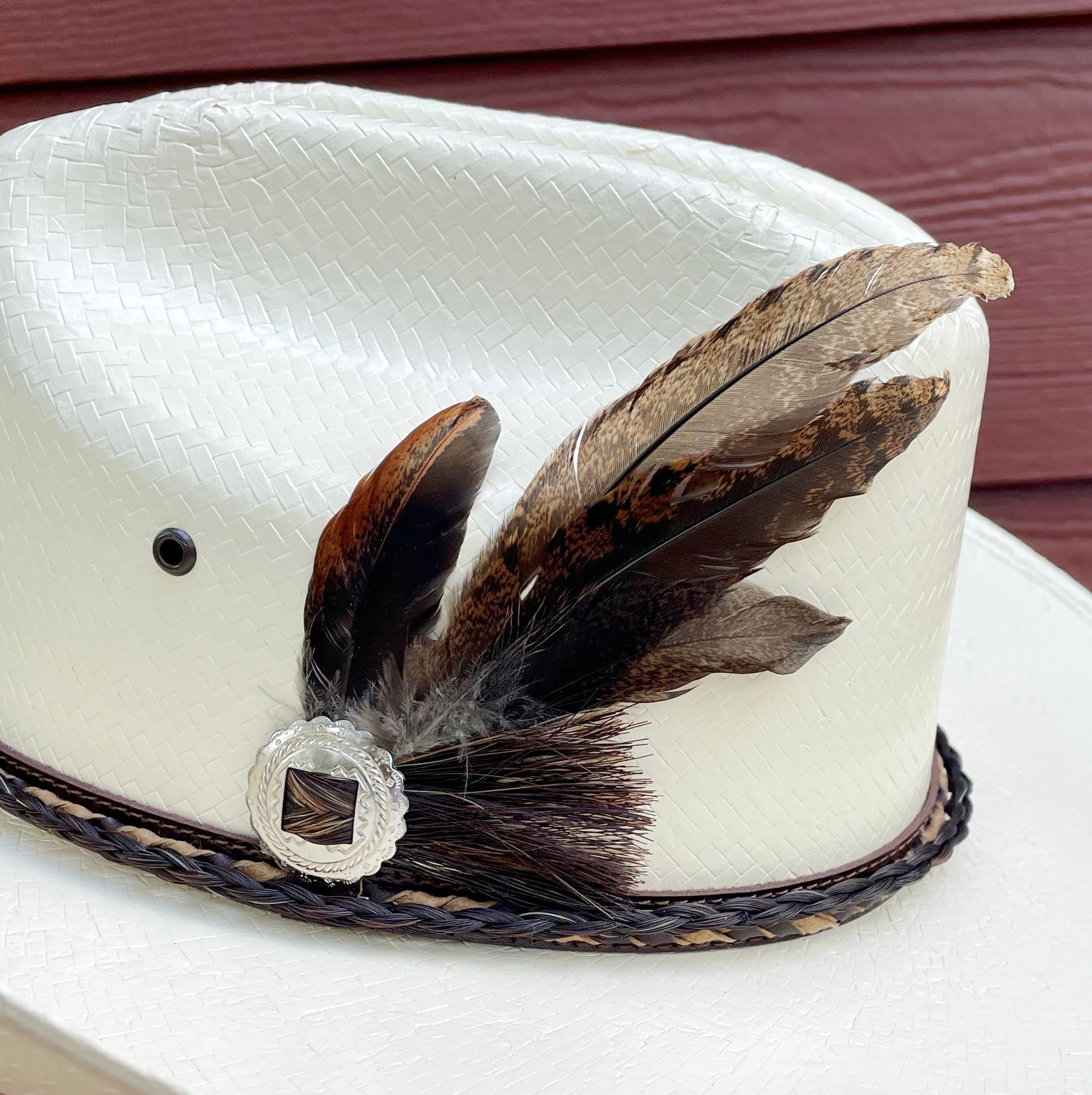 Reversible Horse Hair Hat Bands