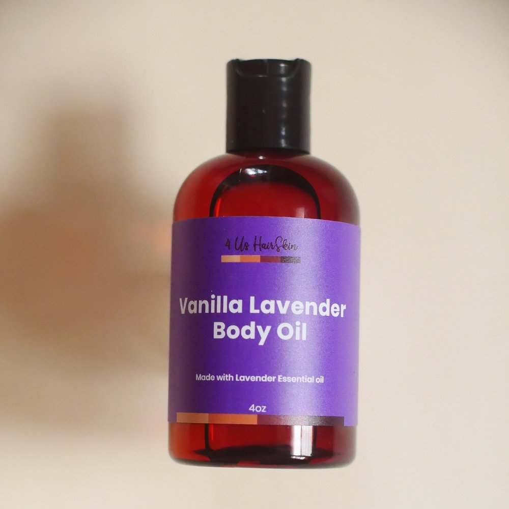 Vanilla Lavender Body Oil — 4 Us HairSkin