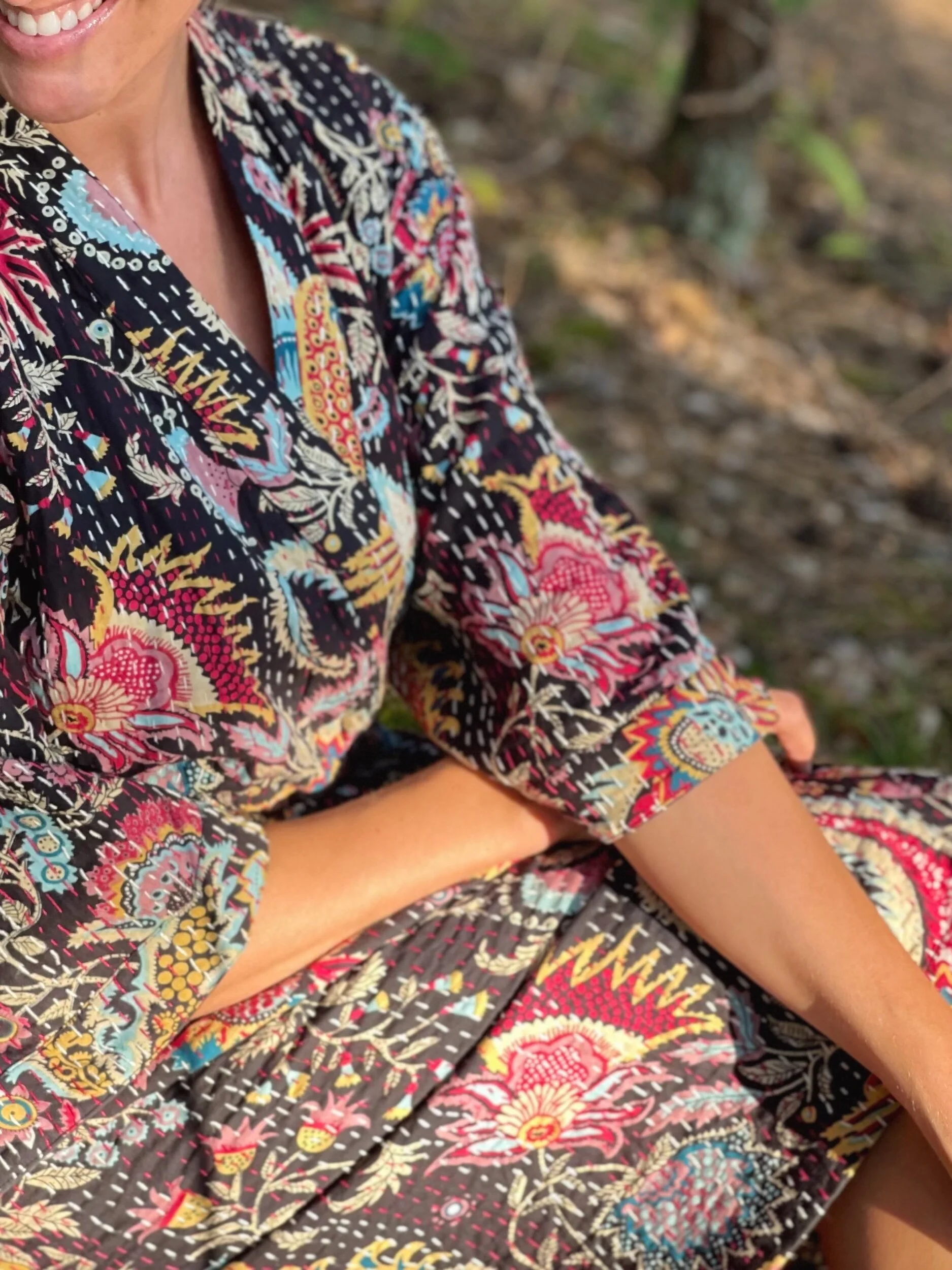 kimono bomull. hudvennlig stoff. gjenbruk og redesign.