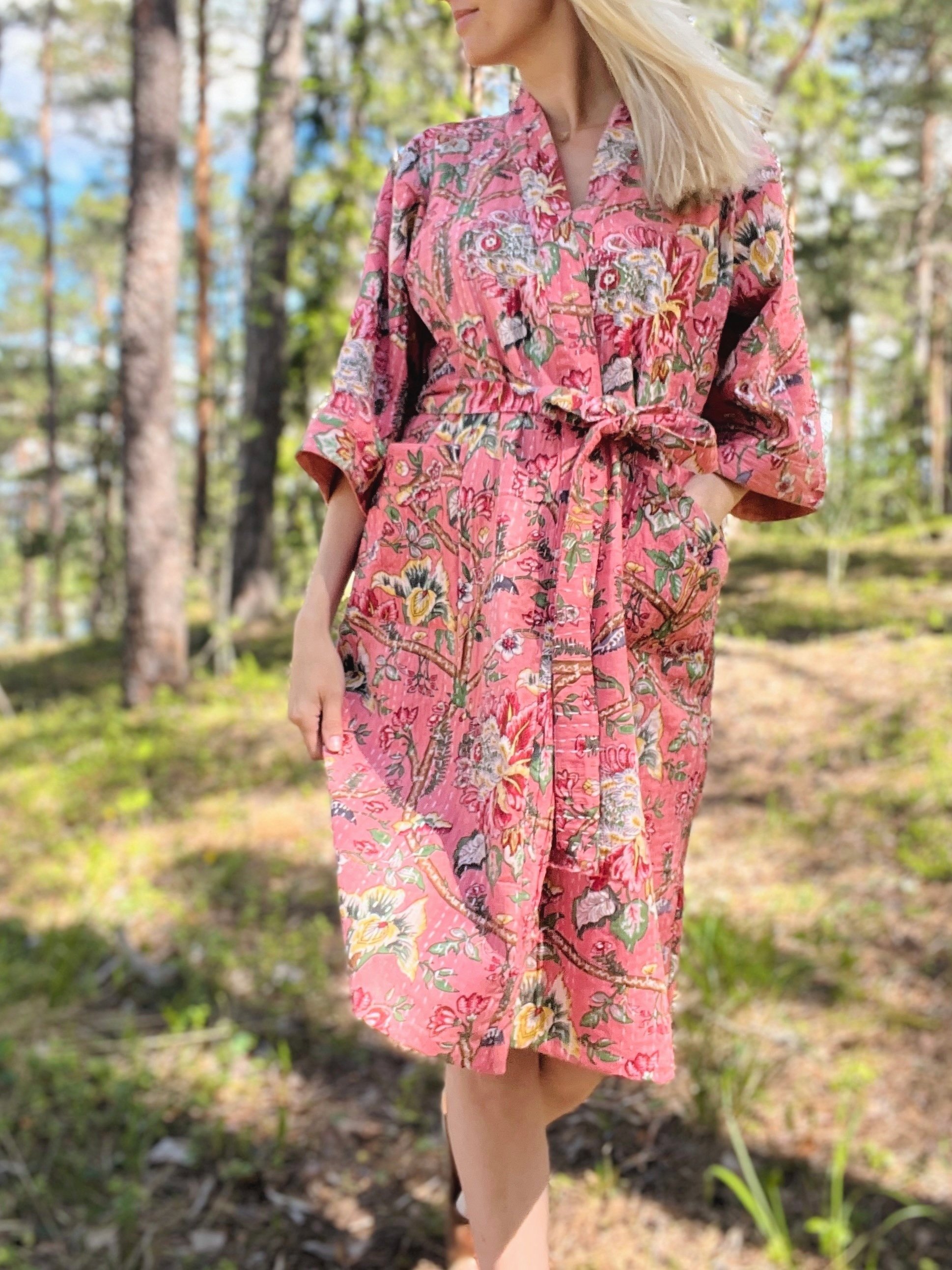 kimono bomull