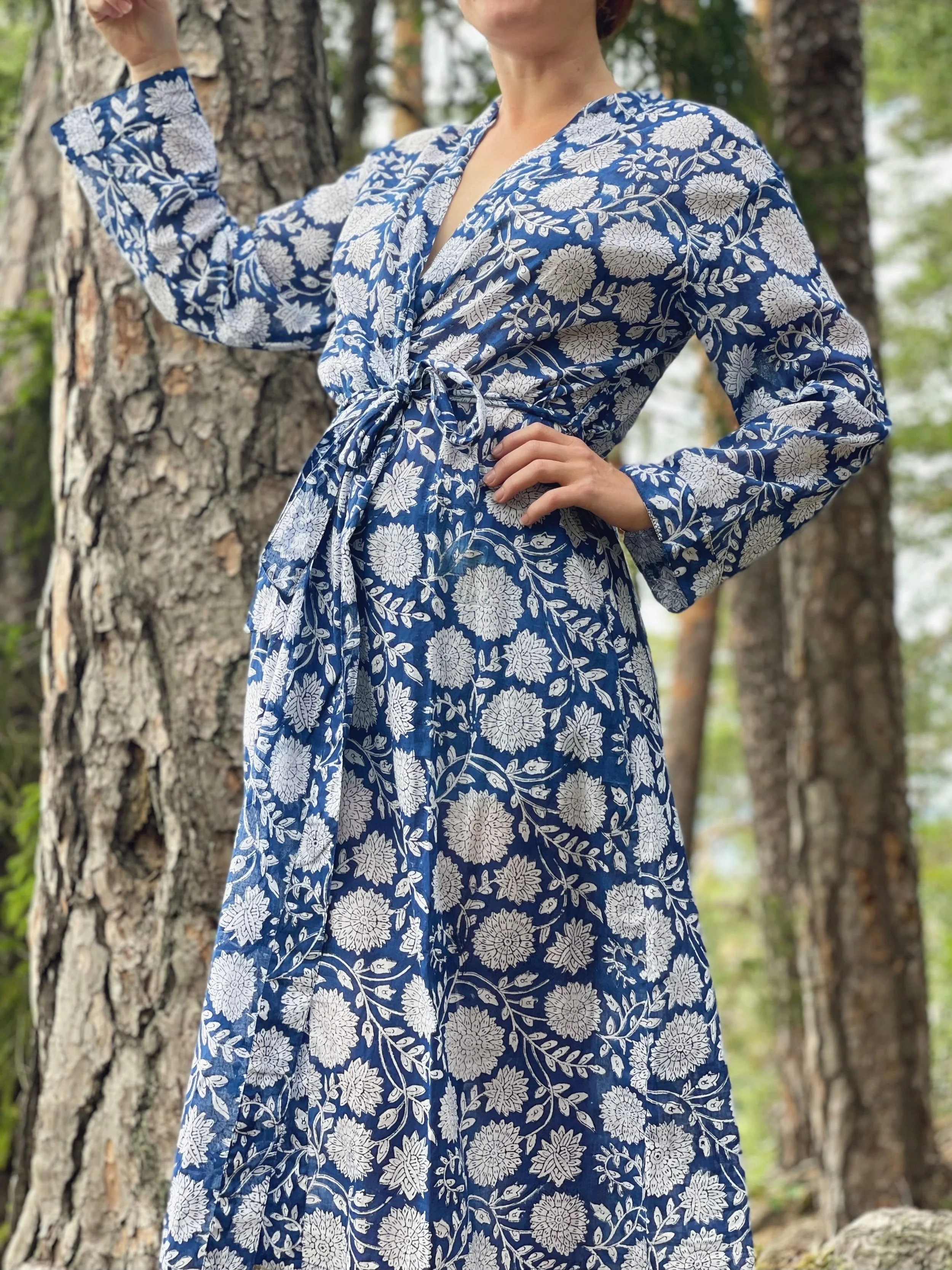 kimono bomull