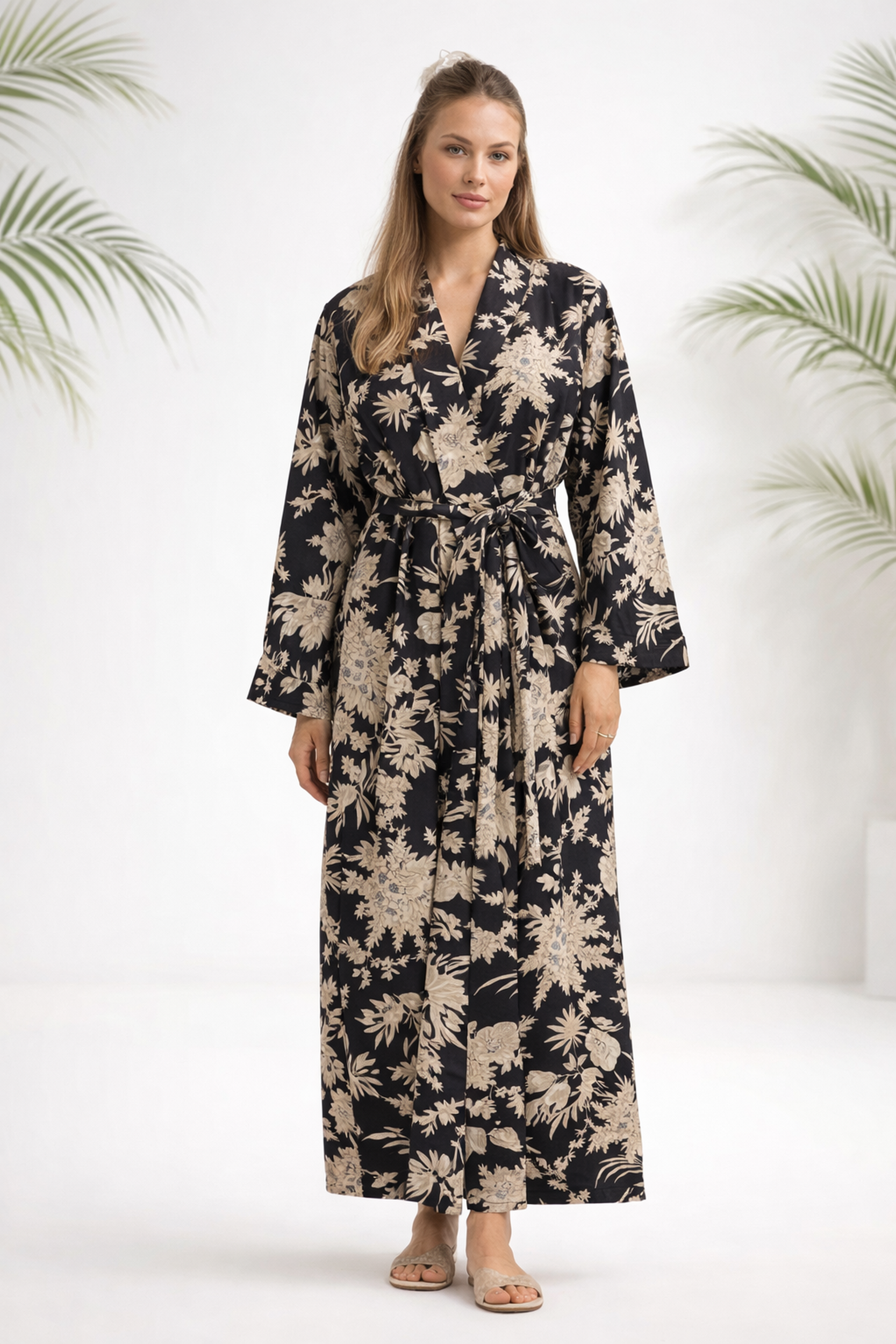 Kimono morgenkåper i flere farger!