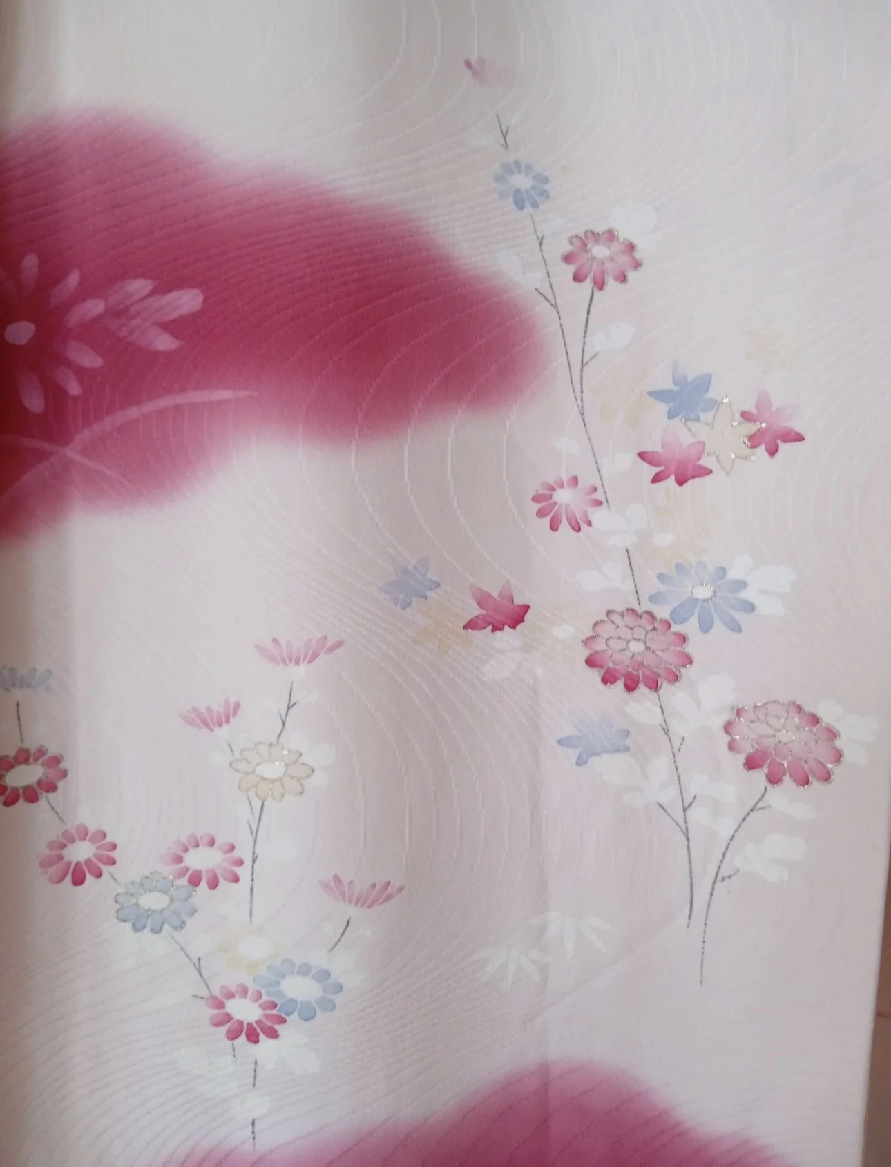 silke kimono morgenkåpe