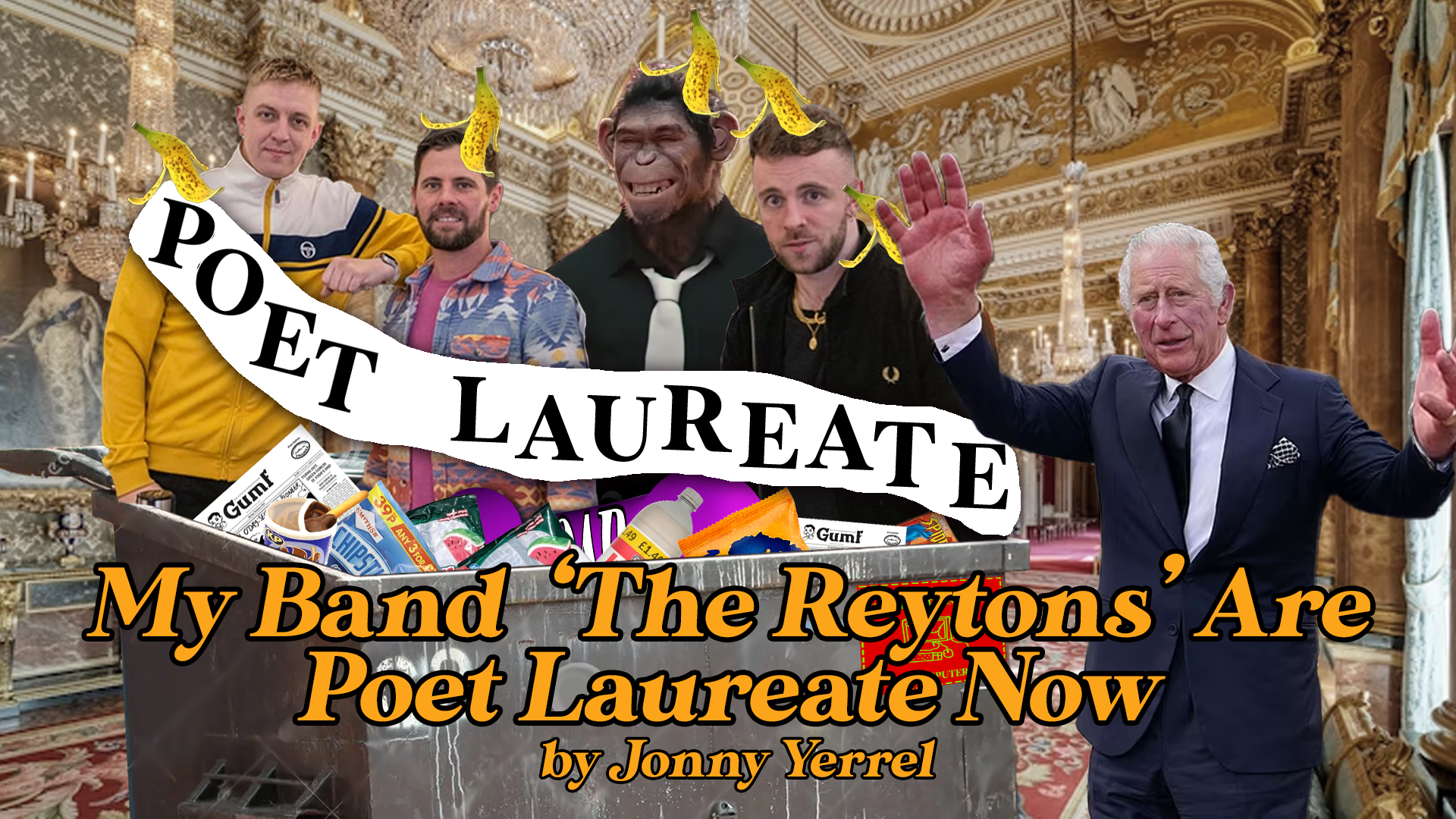 My Band ‘The Reytons’ Are Poet Laureate Now