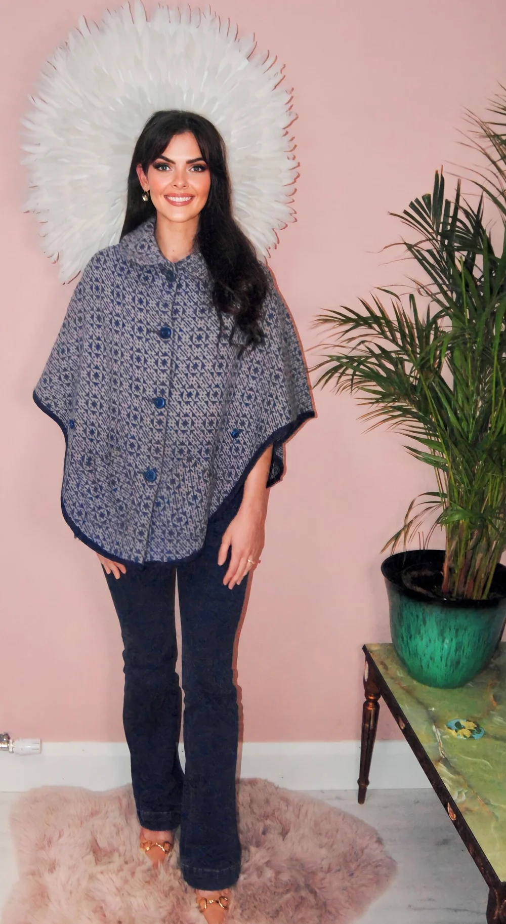 1970s Tapestry Cape/Jacket — Rustic Runway Vintage