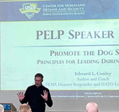 PELP Speaker Shares Leadership Lessons from Decades with FEMA - Naval Postgraduate School