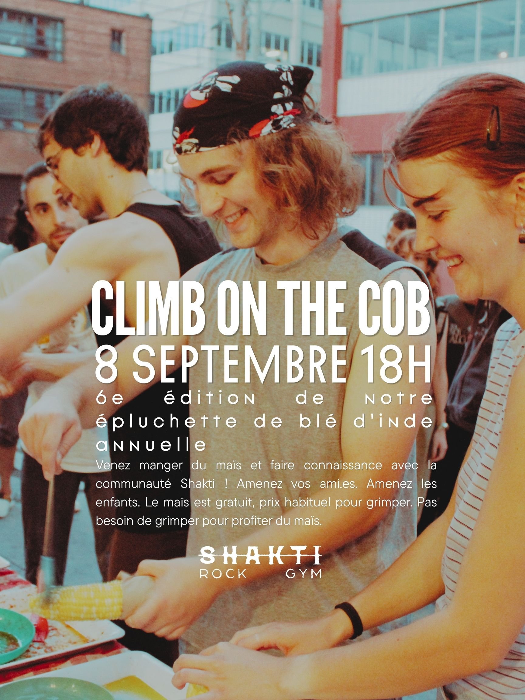 CLIMB ON THE COB