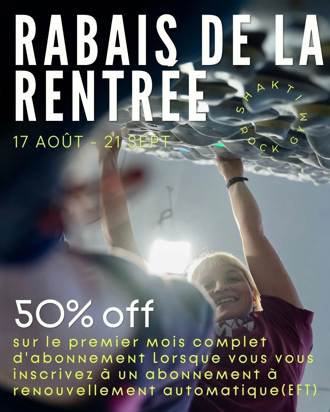 Début: RABAIS DE LA RENTRÉE