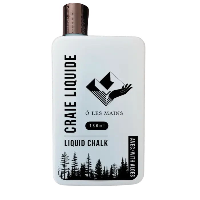 Un flacon de craie liquide « O Les Mains »