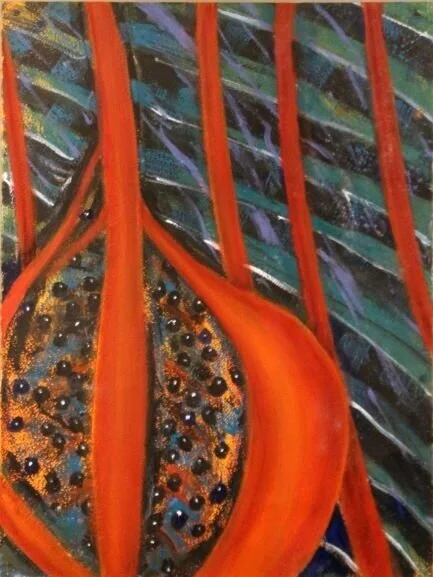 POD | 30 X 22 | oil on paper