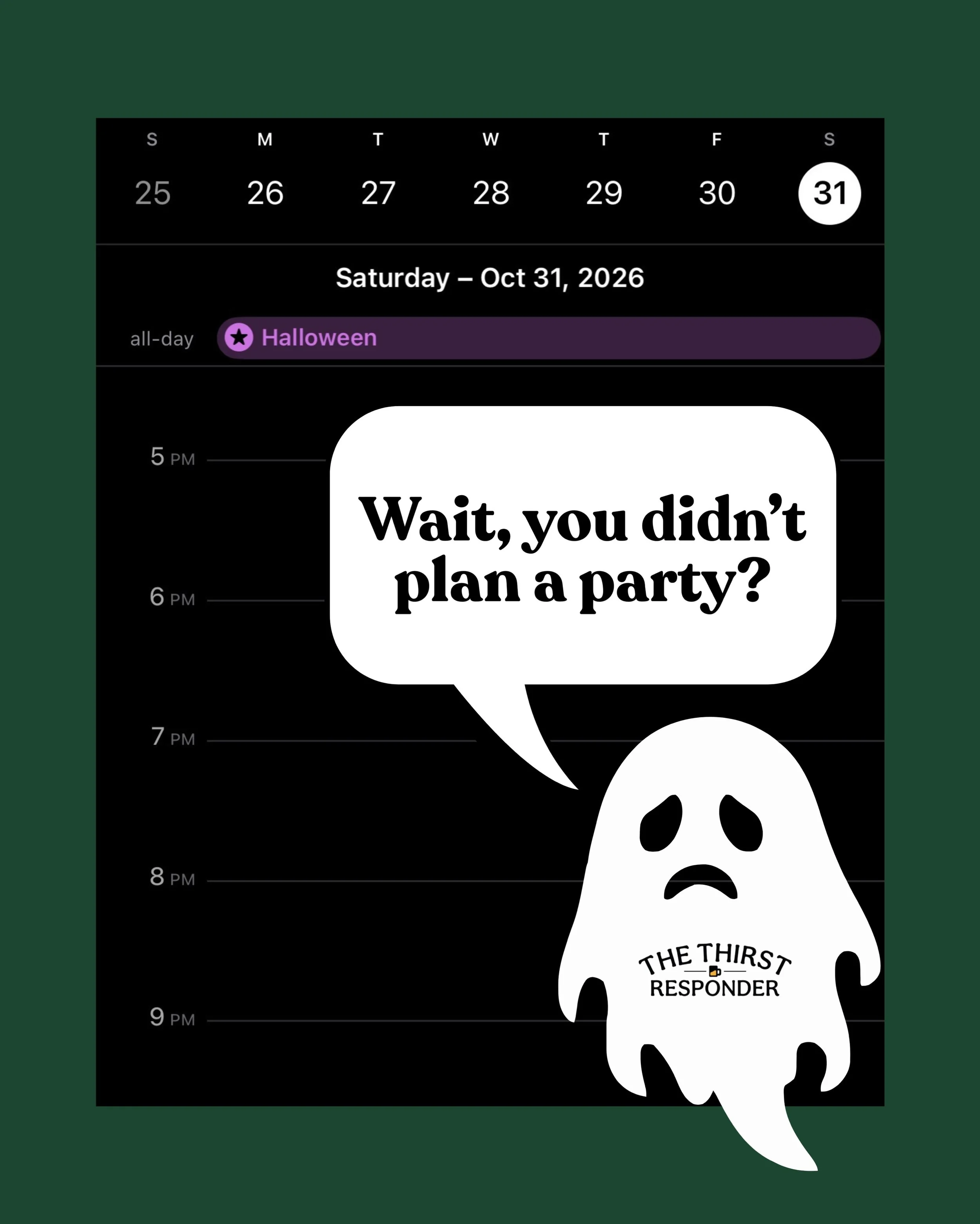 We&rsquo;re somehow finding ourselves without Halloween plans&hellip; 

&hellip;which is weird because Halloween is our fav holiday 👻🫶
(after the Ottawa Christmas Market, obvi)

If you&rsquo;re planning a Halloween party, WE WANNA BE THERE (and mak