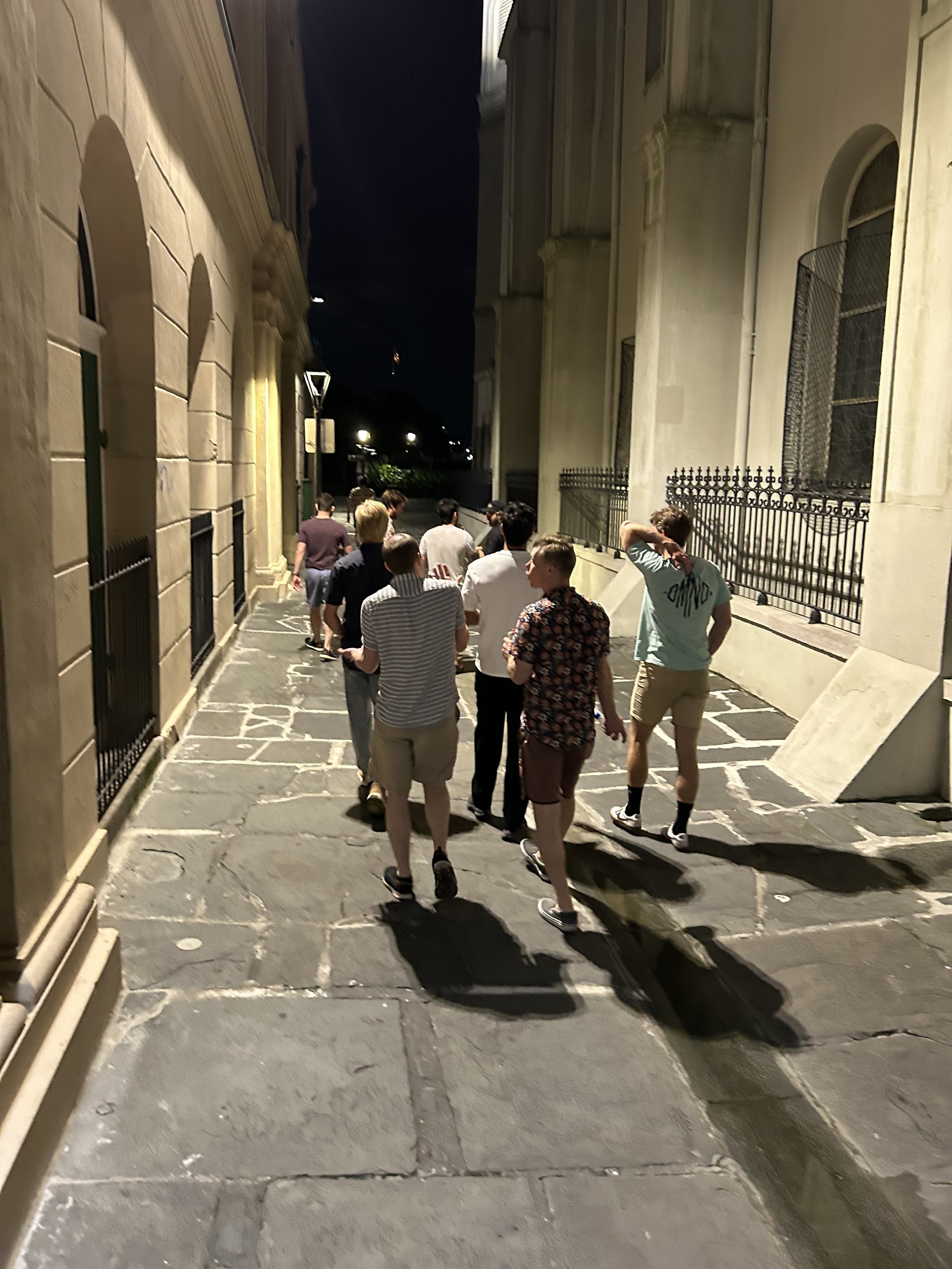Walking in the French Quarter