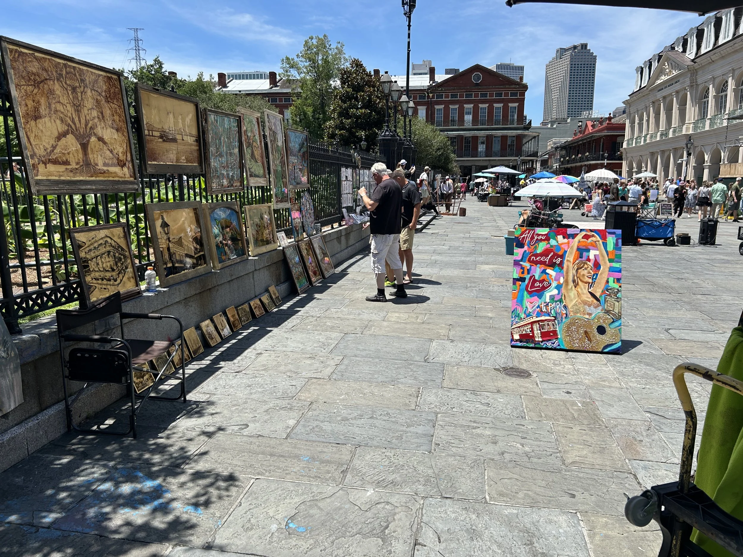 Artists in Jackson Square
