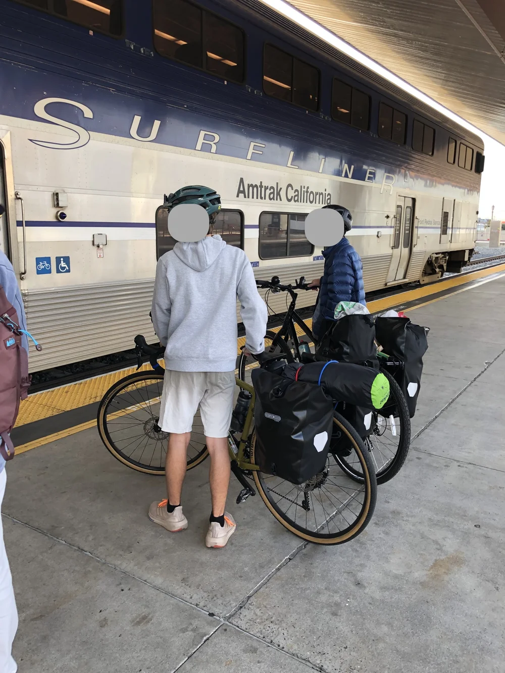 Boarding the Surfliner