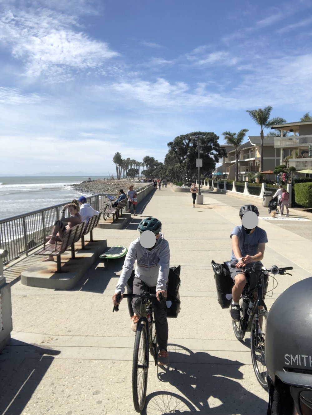 Bike path in Ventura