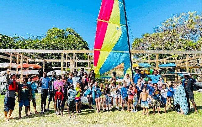 Easter Aquatic Camp finished with huge success and lots of happy campers! Ice cream party, beach clean up, older kids sailed across to St Kitts and younger kids sailed down to Yachtsmans, swimmers achieved incredible results-far exceeding our goals a