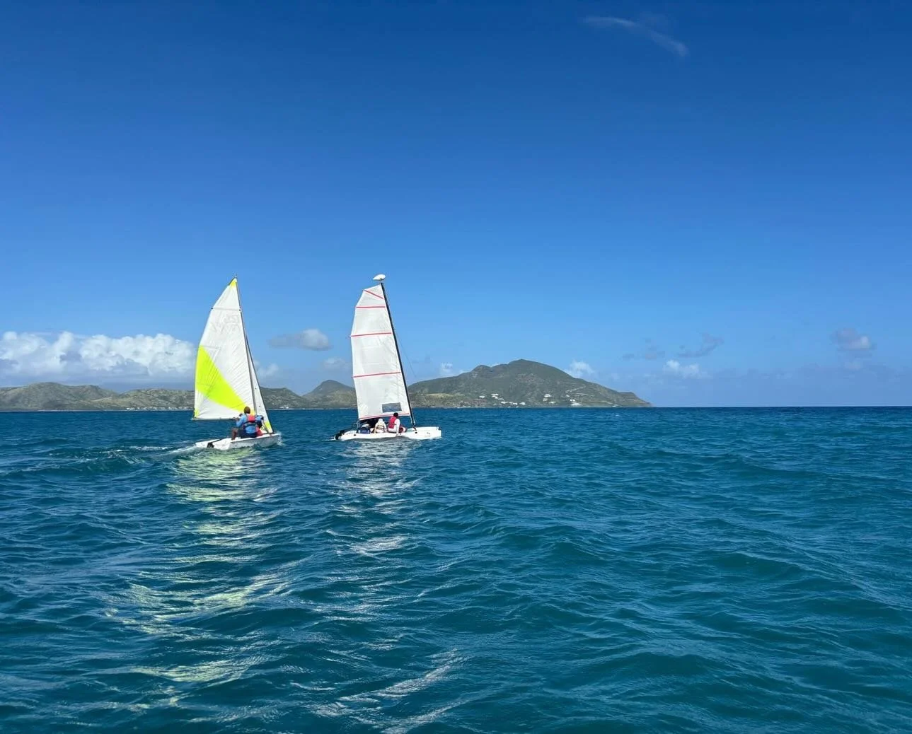 Christmas Aquatic Camp 

Every day at camp focused on swimming and sailing. Campers worked daily on building confidence and improving their swimming skills 🏊&zwj;♀️💦

Each child sailed every day. More experienced sailors continued to advance, while