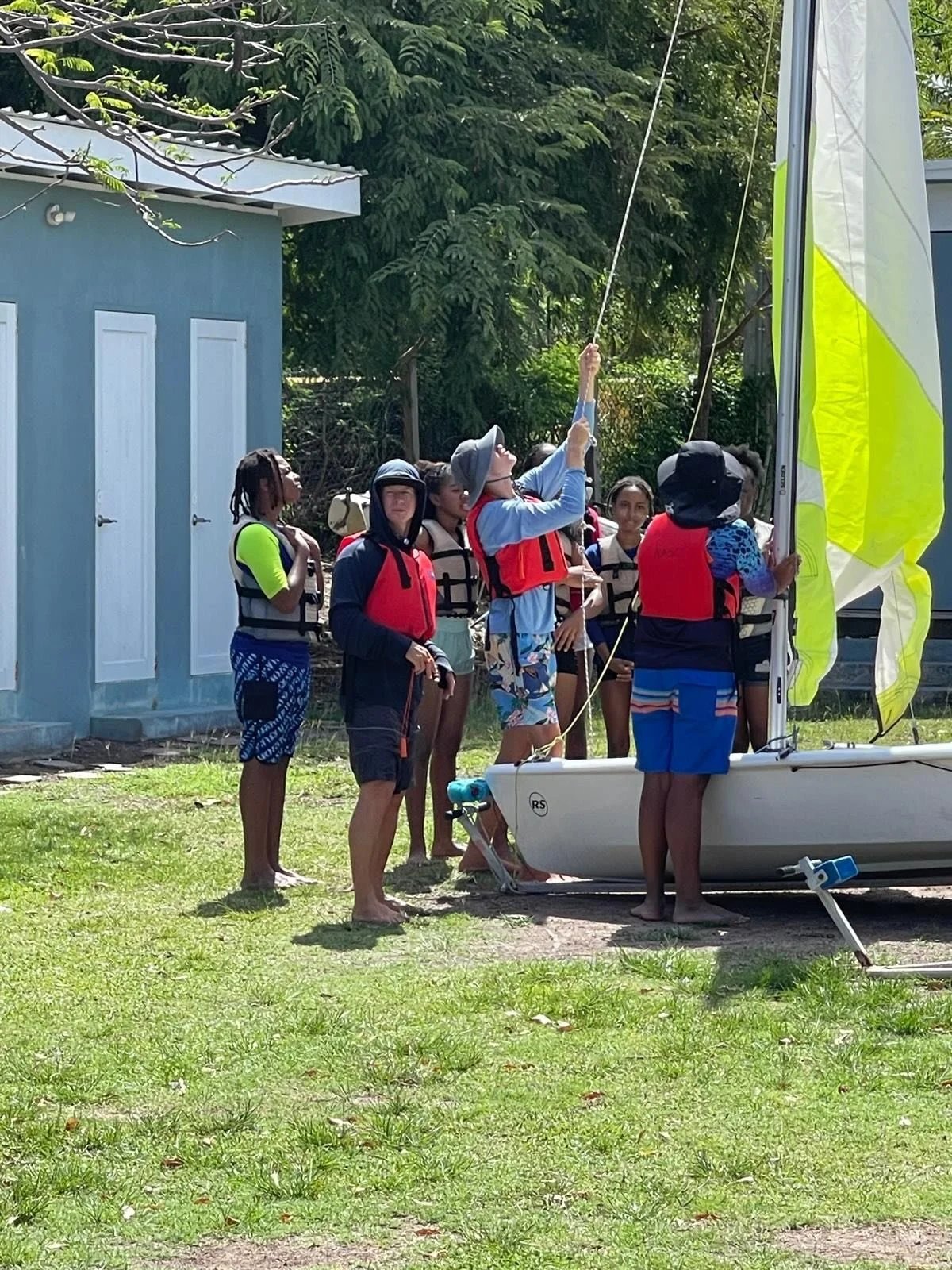Our Easter Aquatic Camp is in full swing and completely booked out for the week 🙌

We have an amazing group of young campers spending their days with us building confidence in the water, developing their sailing skills, and diving into marine biolog