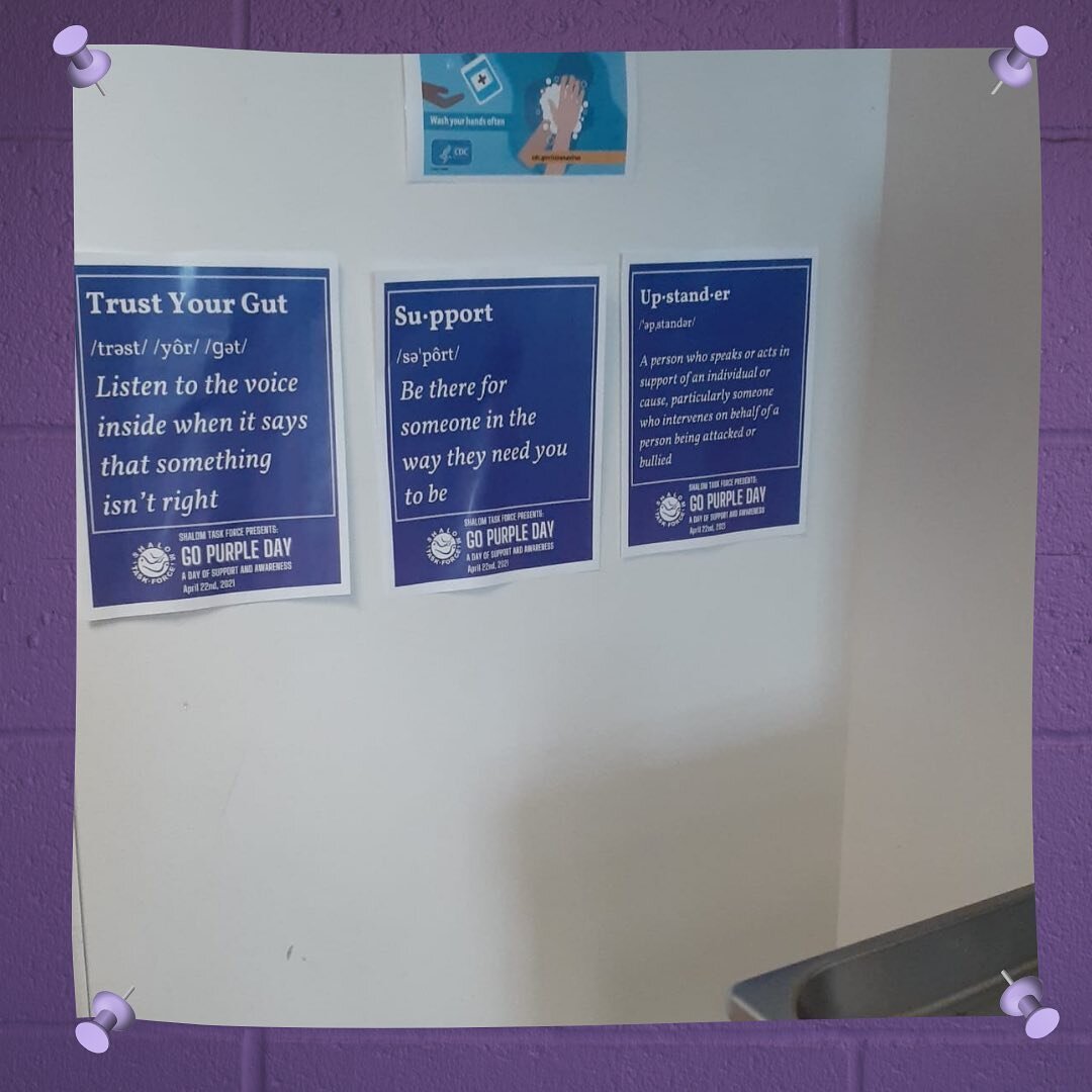 Our fellows are getting ready for Go Purple Day tomorrow!!!